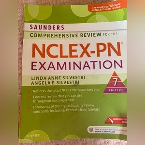 Saunders NCLEX PN Examination, really good condition!